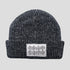 Pass Port - Edible Flowers Beanie (Black Speckle/Blue Speckle)